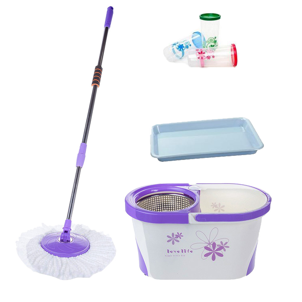 Bộ Lau Nhà Homeesay 360 Độ Fashion Mop - Màu Ngẫu Nhiên